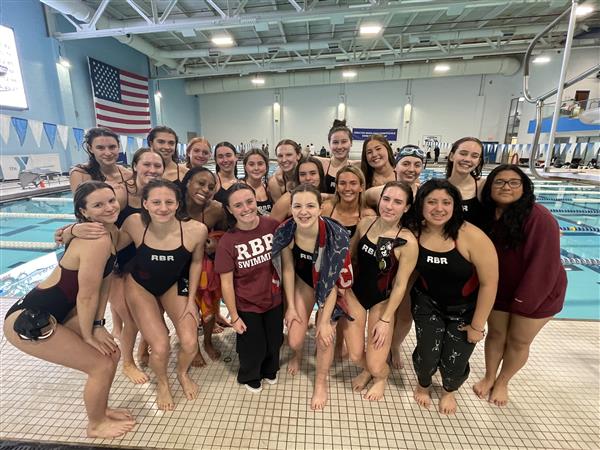 2024-2025 RBR Girls' Swim Team Division Champs